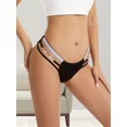 thumbnail image 2 of Tangas con aro de corazón, bragas íntimas transpirables, elásticas y huecas, lencería y ropa interior femenina., 2 of 5