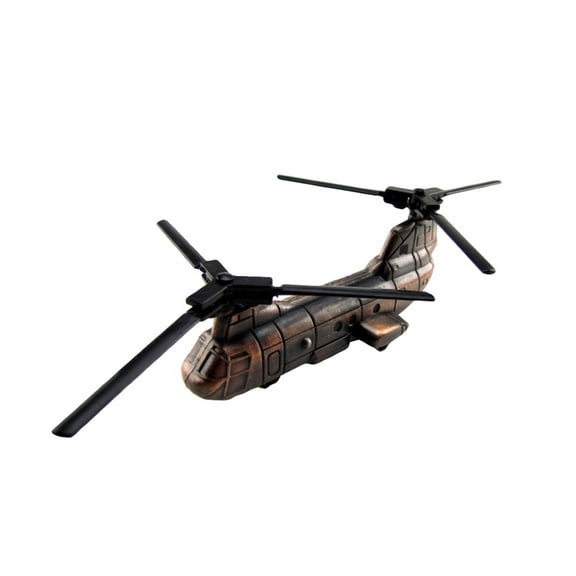 Metal Replica CH-47 Transport Helicopter Die Cast Pencil Sharpener Military Gift