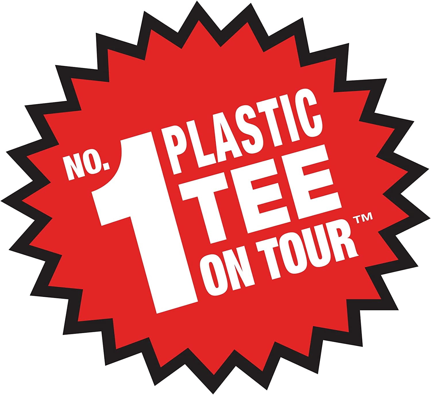 JL Performance Plastic Golf Tees - 100 Count, 1-1/2 Inch - #1 Brand on The Tour - Best for Irons, Hybrids, and Woods - Improve Distance and Accuracy - Enhanced Design Increases Durability