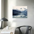 thumbnail image 3 of Nawypu  Wall Art Canvas Daydream Ice Age, Alaska, Frozen Mountain Landscape Lake Picture for Bedroom Photo Framed, 3 of 4