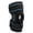 Blue, variant on NFTIGB Premium Protective Knee Pad Foldable Aluminum Plate Support Non-Slip Silicone Band Adjustable Compression Patella Strap Breathable Joint Brace Guard Wrap for Running Basketball Riding Black