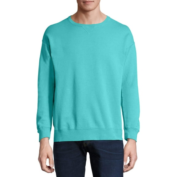 Hanes Men's ComfortWash Garment Dyed Fleece Sweatshirt