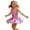 Red, variant on And Shine Girls Off Shoulder Party Dress, Sequin Details, Sleeveless Top & Shorts for 4-12 Yrs Dance Outfit