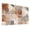 Color 1, variant on 8 Pack Art Acoustic Panels Sound Absorbing Abstract Geometric Shapes Earth Tones Decorative Soundproof Wall Panels Self Adhesive for Nursery Game Room Bedroom 48"x32"