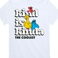 thumbnail image 3 of Sesame Street - Kind Kinda The Coolest - Toddler and Youth Short Sleeve Graphic T-Shirt, 3 of 5