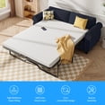 thumbnail image 5 of Mjkone Queen Size Convertible Pull Out Sleeper Sofa Bed with Mattress for Living Room, Apartment or Office,Grey, 5 of 9