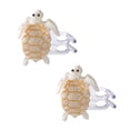 thumbnail image 1 of Pinza para el pelo XINYU con forma de tortuga marina acetato para niña paquete de 2 color blanco, 1 of 6
