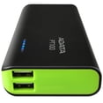 thumbnail image 3 of POWER BANK Adata PT100 10000MAH BATERIA PORTATIL NEGRO/VERDE APT100-10000M-5V-CBKGR, 3 of 3