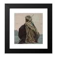 thumbnail image 2 of Henry&nbsp;Brokman 15x16 Black Modern Framed Museum Art Print Titled - Louxor, Seated Arabic, Three-Quarters of Back (ca 1891), 2 of 5