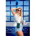 thumbnail image 6 of JANKS Women Small Crossbody Bags Nylon Over Shoulder Purses Zipper Closure Travel Purse Roomy Design for Phone and Essentials with Adjustable Strap, 6 of 6