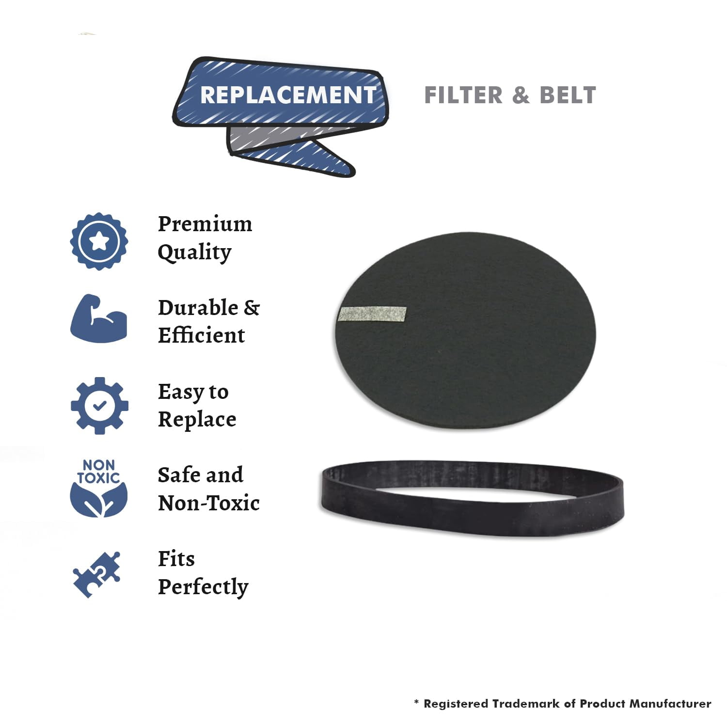 EFP Vacuum Filter for Black and Decker VPF20 Pet SmartTech V