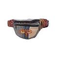 thumbnail image 5 of The Collection Royal Handmade Festival Cotton Polyester Waistpack Boho Hippie Waist Bag Hip Bum Running Belt Fanny Pack Travel Utility Belt (Multicolored-Eyes), 5 of 10