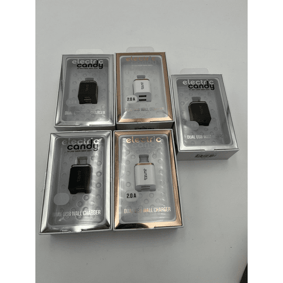 Tzumi Electric Candy 2.0a Dual USB Wall Charger, Black