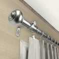 thumbnail image 5 of InStyleDesign  Coiled 1 inch Diameter Adjustable Curtain Rod bronze 160 to 240 inches Bronze Finish, 5 of 5