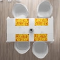thumbnail image 2 of Ambesonne Yellow Flower Place Mats Set of 4, Lively Dasies, Standard Size, Marigold Yellow, 2 of 3