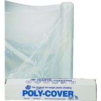 Warp's 4X24-C 4 Mil Clear Poly Film, 24 x 100'