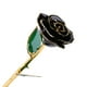 thumbnail image 5 of Rose De Tallo Largo De Oro Bañado, Flor Real Conservada Resina Con Rosa Real, Oro De 24 Km Plateado, Hermoso Presente Para Mujeres, Aniversario Presente Decoración Del Hogar, 5 of 6