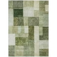 thumbnail image 2 of Addison Rugs Chantille Indoor/Outdoor Transitional Squares Sage Washable Rectangle Rug, 2'6" x 3'10", 2 of 6