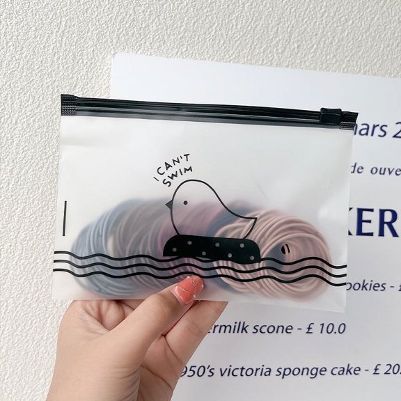 100Pack Pony Hair Ties - Ponytail Holders - No Damage Hair Accessories for Women