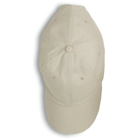 Anvil Baseball Hat 176 6-Panel Brushed Twill