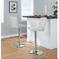 thumbnail image 3 of LumiSource Henry Adjustable Barstool - Set of 2, 3 of 6
