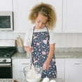 thumbnail image 4 of Rainbow Princess Pattern Kids Aprons for Girls and Boys,Adjustable Neck Strap Toddler Aprons for Kids Cooking Baking, 4 of 6