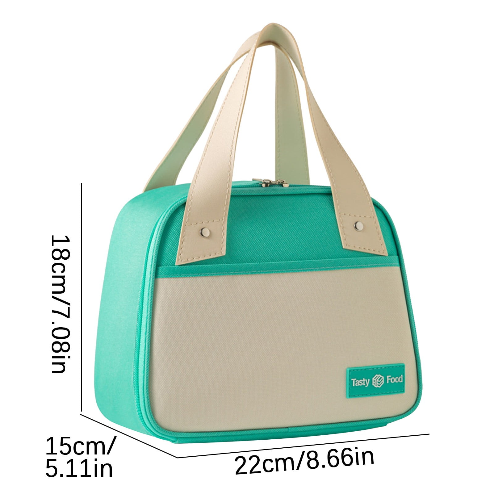 Sac à Lunch Compact Isolé Avec Couche En Aluminium, Conteneur Thermique Portable Pour Adultes, Étudiants, Travail