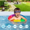 thumbnail image 3 of Kids Inflatable Pool, 120" x 72" x 22" Rectangular Family Swimming Pool, Durable PVC Material, Blow-up Pool for Children, Outdoor Summer Fun, Easy Setup, Ideal for Backyard, Garden, and Pool Parties, 3 of 8