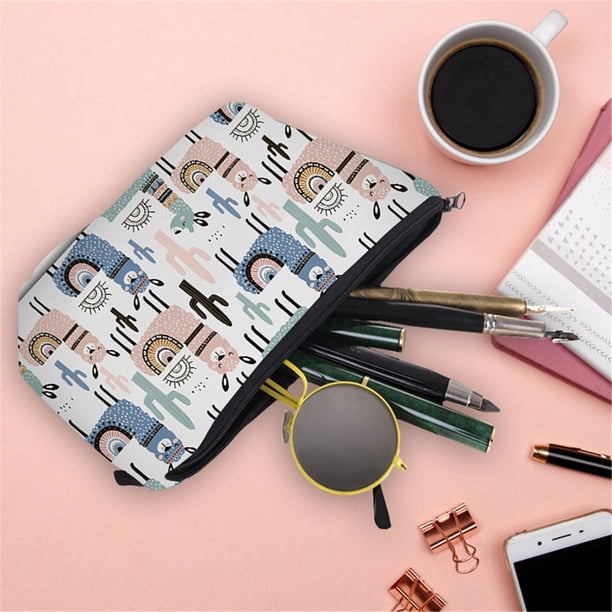 Bolsa de maquillaje, bolsa de cosméticos, bolsa de maquillaje grande para mujeres Bolsa de cosméticos para mujeres, NIUTA Adorables y espaciosas bolsas de maquillaje Bolsa de viaje para mujeres paquet