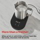 thumbnail image 3 of Instant Pot Instant Magic Froth Vaporizador y espumador de leche eléctrico 9 en 1, jarra de acero inoxidable de 17 oz, fabricante de espuma fría y caliente y calentador de leche para lattes, capuchino, 3 of 5