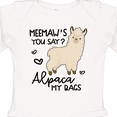 thumbnail image 4 of Inktastic Meemaw's You Say Alpaca My Bags Boys or Girls Long Sleeve Baby Bodysuit, 4 of 5