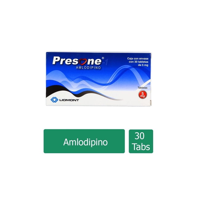 Presone 5 mg, 30 tabletas