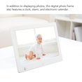 thumbnail image 4 of 7.8inch Digital Picture Frame, 1080P HD LED Screen Picture Video Music Switch Intelligent Backlight Adjustment Human Sensor, for Family Friends, 4 of 7