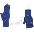thumbnail image 2 of Thermal Heated Gloves For Men Women Heated Mittens Usb Electric Hand Warmers Rechargeable Washable Full & Half Hands Warm Gloves For Indoor Or Outdoor Hunting Camping Riding Motorcycle, 2 of 4