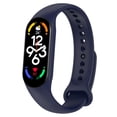 thumbnail image 1 of Correas de repuesto compatibles con Xiaomi Band 7, correa de silicona transpirable para reloj inteligente., 1 of 7