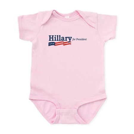 

CafePress - Hillary Clinton Stripes Infant Bodysuit - Baby Light Bodysuit Size Newborn - 24 Months