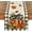 Black/Beige/Orange, variant on 210 GSM Fall Table Runner Home Party Decor 13x72 Inch Black/Beige/Blue,13" x 72", Table Runner