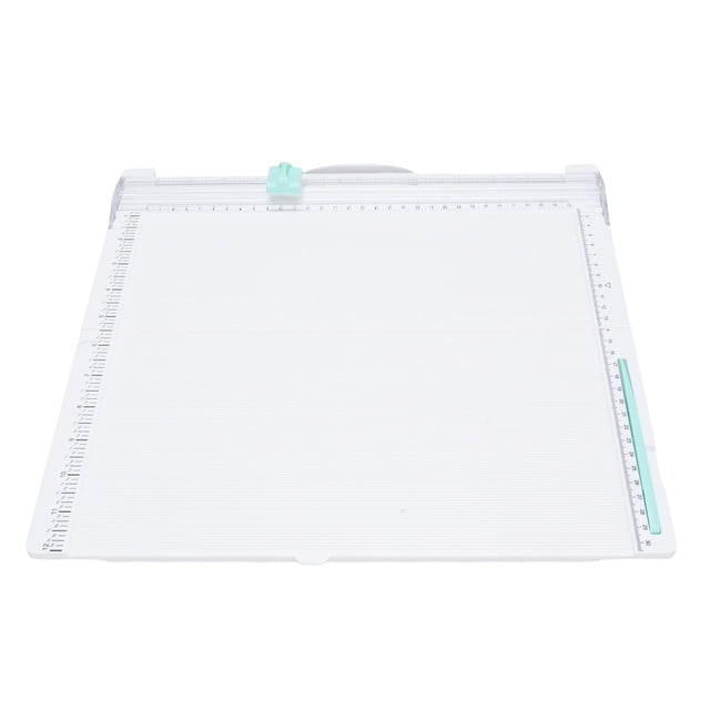 Tabla De Puntuación De Recortadora De Papel, Regla De Corte Transparente Multifuncional, Recorte De Papel Y Tabla De Puntuación Compacta Para Invitaciones