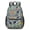 Boston Terrier and, variant on Shiba Inu and Ice Cream Blue Pattern 17" School Backpacks for Teens,Waterproof Oxford Fabric,S-Shape Padded Straps for School,Travel,Hiking,Camping