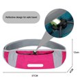 thumbnail image 2 of Hukapapa Nylon deportes al aire libre maratón correr fitness bolso ajustado cinturón invisible bagred, 2 of 5