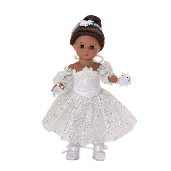 Madame Alexander 8-inch Waltz of the Snowflake Collectible Doll, Dark Skin Tone/Brown Eyes/Brunette