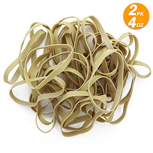 3 1/2" x 1/4" Rubber Bands Superior Elasticity Bank Paper Bills Money