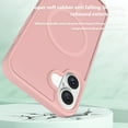 thumbnail image 5 of ELEHOLD Case for iPhone 16, Shockproof Magnetic Skin-Feel Case,Compatible with Wireless Charging,Pink, 5 of 5
