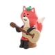 thumbnail image 2 of Figuras de animales de resina de invierno en miniatura, juguetes navideños para hacer tú mismo en el jardín. Zorro de guitarra, 2 of 6