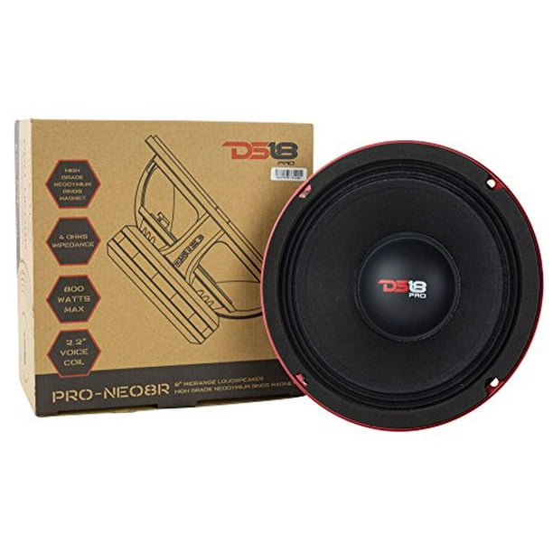 Ds18 Audio PRONEO8R Ds18 8" Neo 800w With Rings