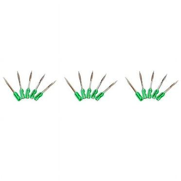 Green Garment Tagging Steel Needles (15 PCs in One Box)