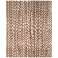 thumbnail image 4 of 5' X 8' Brown And Tan Chevron Area Rug, 4 of 5