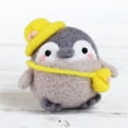 thumbnail image 3 of Cute Penguin Pattern Handmade DIY Poke Wool Felts Material Production Package, 3 of 6