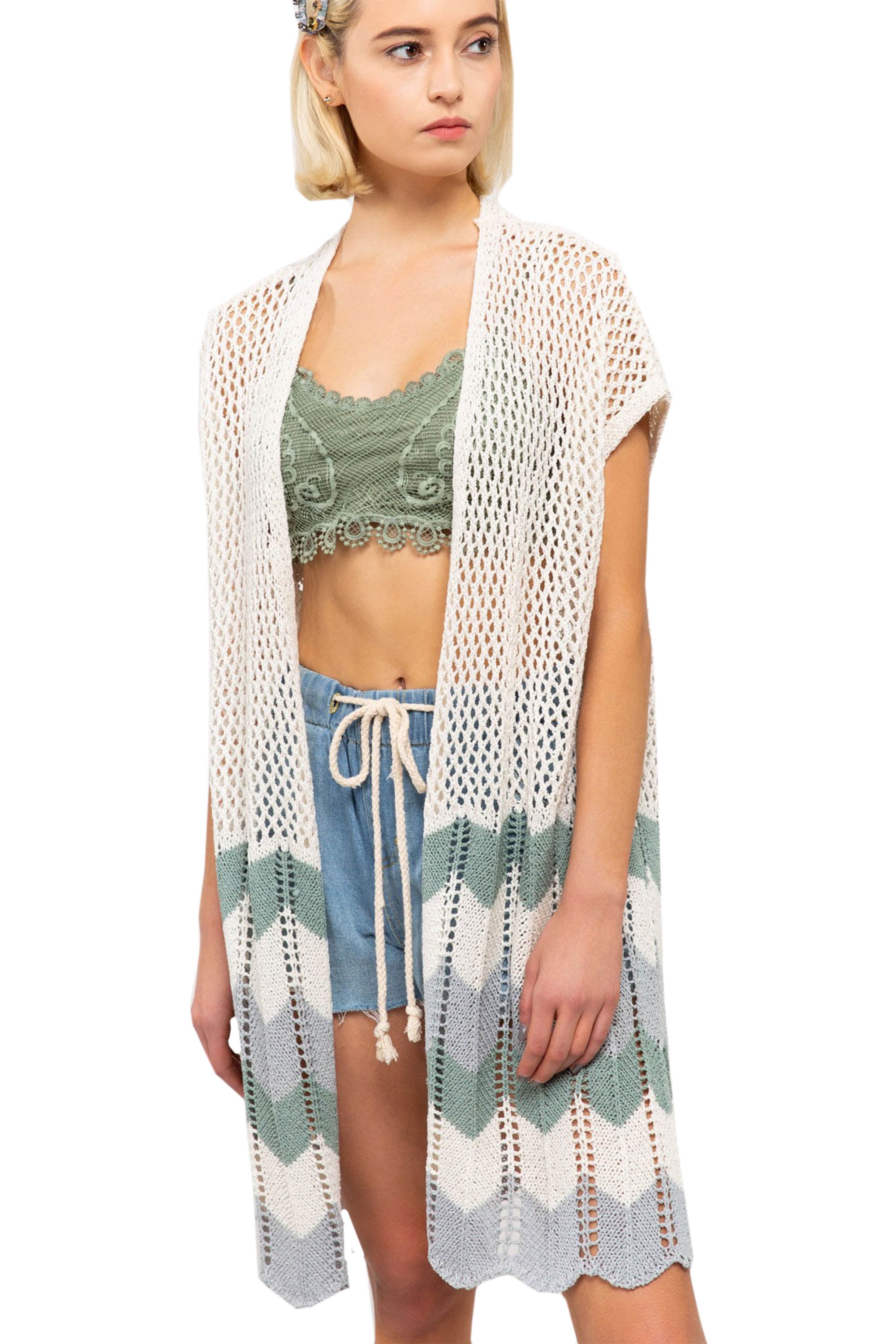 pol sweater cardigan