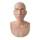 thumbnail image 1 of Máscara de látex completa para Halloween con cuello Cabeza completa Arrugas espeluznantes Máscara facial Máscara de látex Accesorios de fiesta Máscara para cara MujerA, 1 of 4